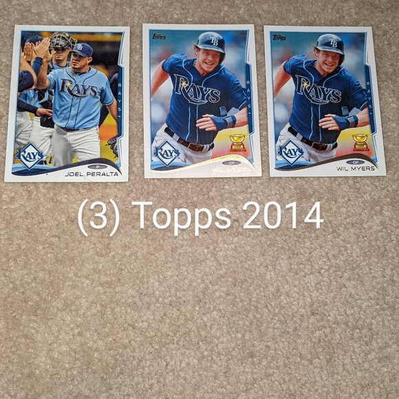 2017, 16, 15, 14 Tampa Bay rays lot of 15 - Picture 9 of 10